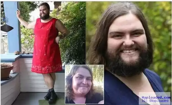 Bearded lady feels sexier after ditching shaving after 26 years to grow facial hair